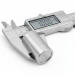 Digital caliper, view 3
